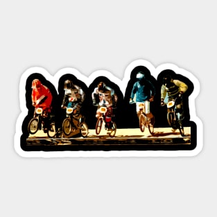 bmx race oldschool Sticker